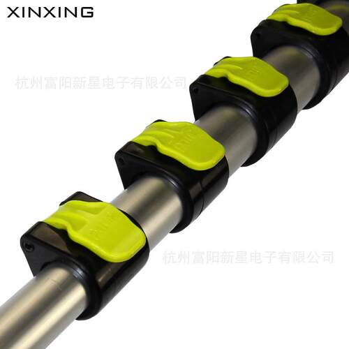 家铝合金伸无品牌/杆3段4米多节可缩调刷漆清洁持手手动延厂长杆