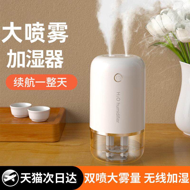 【2025年新款】加湿器家用小型静音卧室usb充电孕妇婴儿空气办公