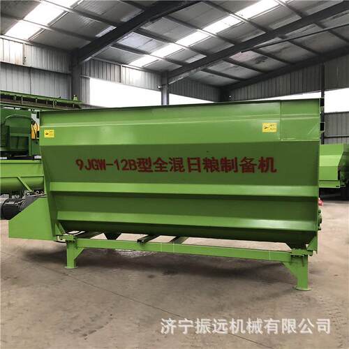 饲草切割养殖搅拌机 3立方全混合日粮混合机 双轴牧场拌料机