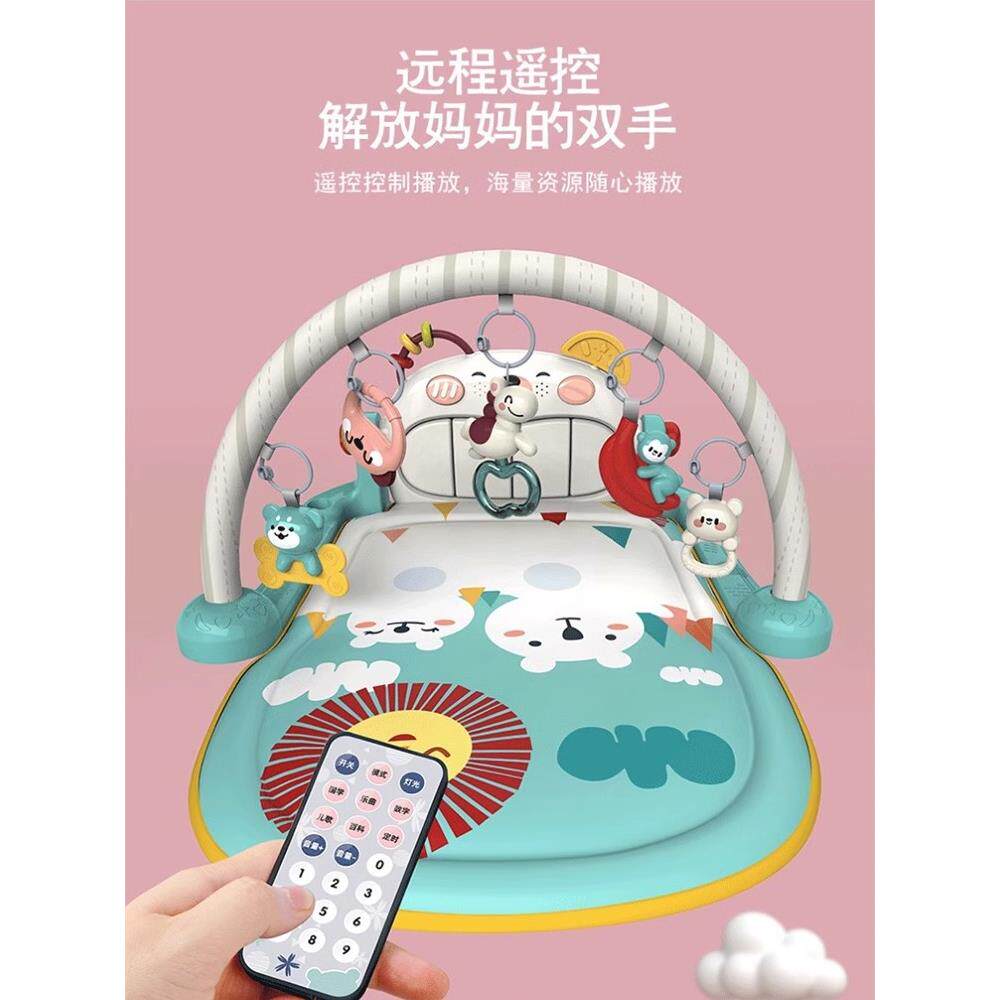 婴儿玩具脚踩钢琴毯宝宝音乐跳舞儿童益智幼儿脚踏健身架男孩女孩