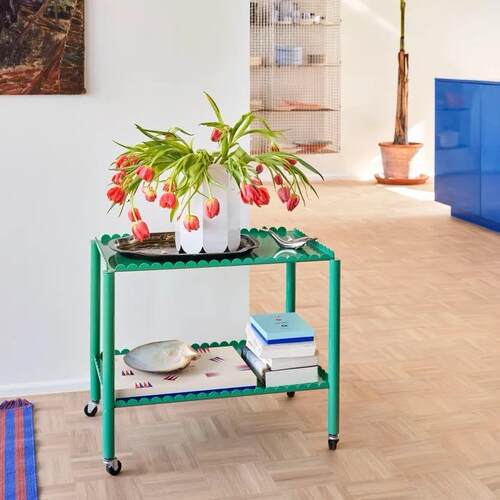 HAY Arcs Trolley小推车北欧置物架沙发边几创意可移动网红客厅