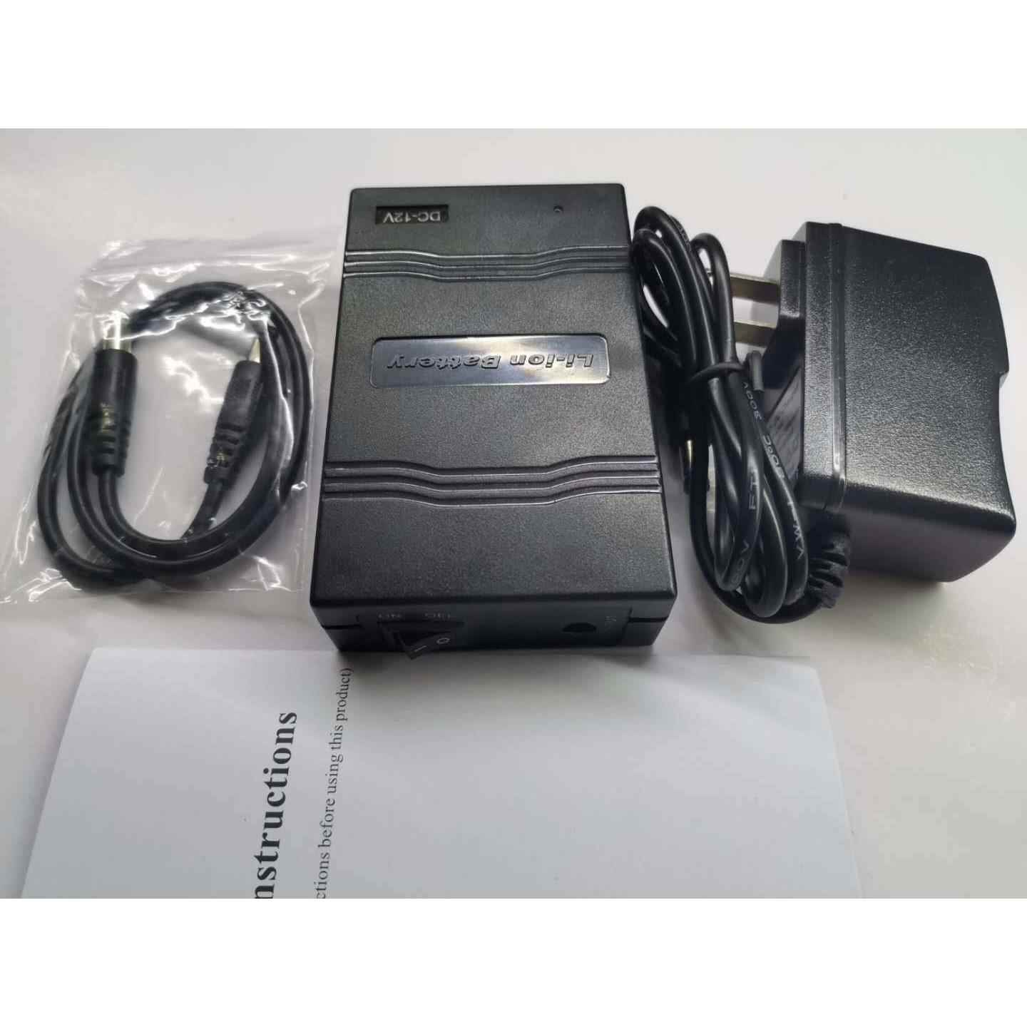 12V3000mAh锂电池18650锂电池组12V储能电源安全保护电动车可充电