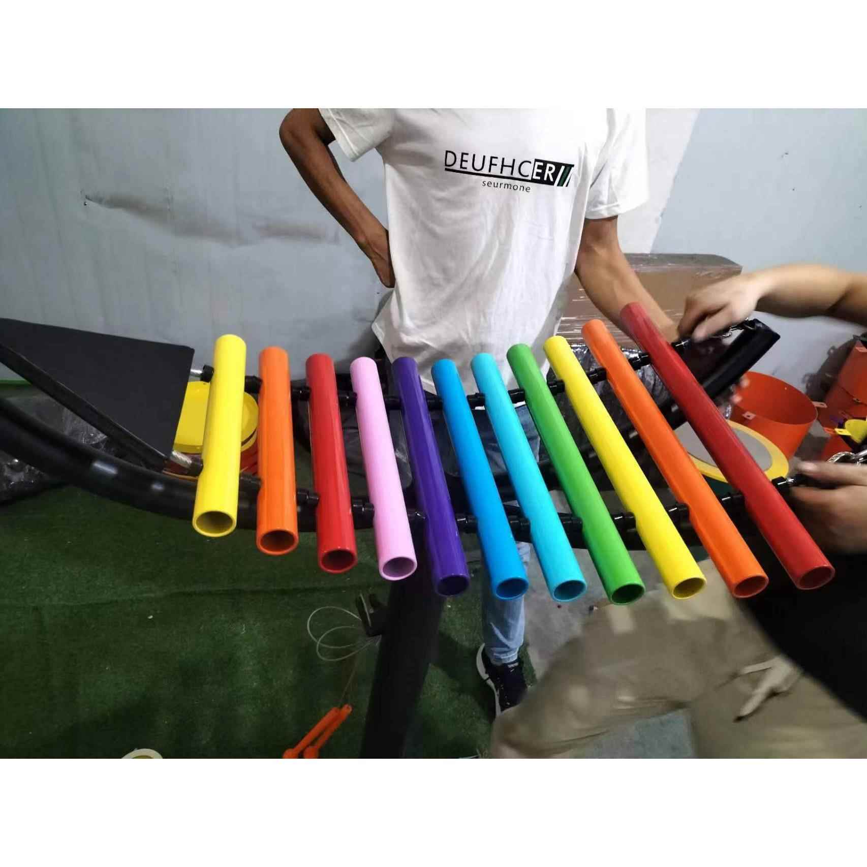 新款击幼儿园打击乐户器外传声筒墙面手拍鼓敲击琴组力合敲棒无动