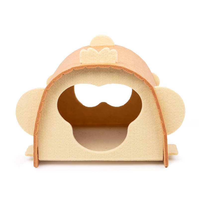 隧道猫窝猫床宠物窝四季通用毛毡板猫窝猫屋狗狗床可拆洗宠物屋房