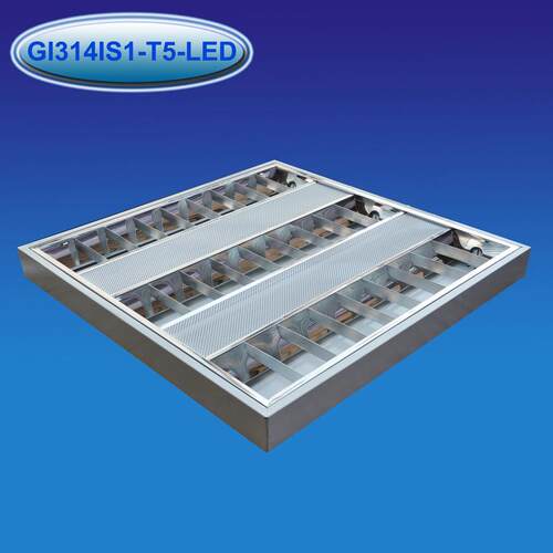 600*600格栅灯吸顶式T5灯盘3*14WT5led格栅灯盘LED灯盘外壳