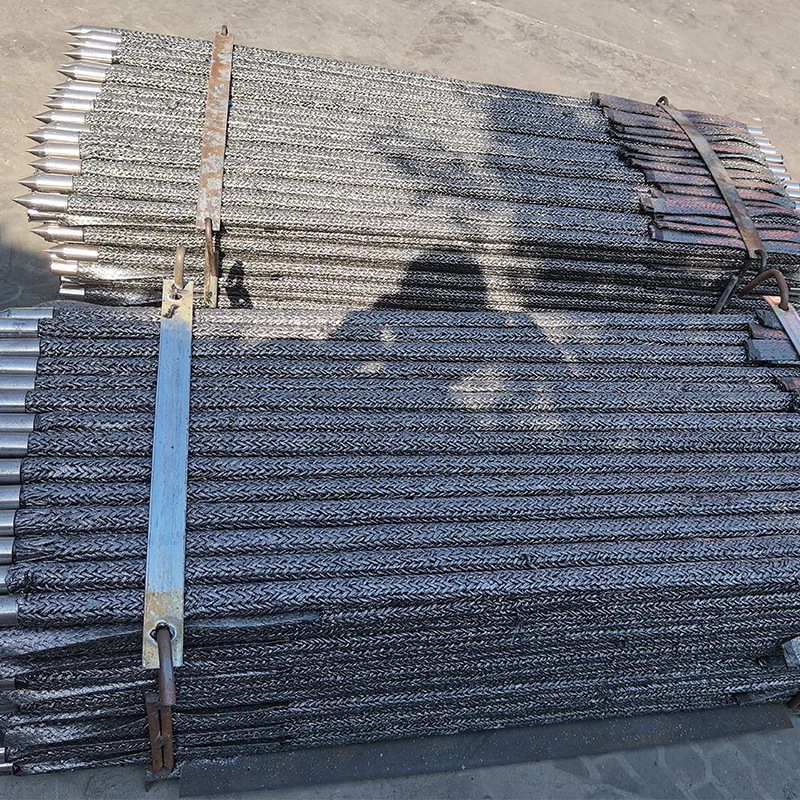 快装式石墨接地极石墨垂直接地极柔性石墨接地线防雷石墨基接地极