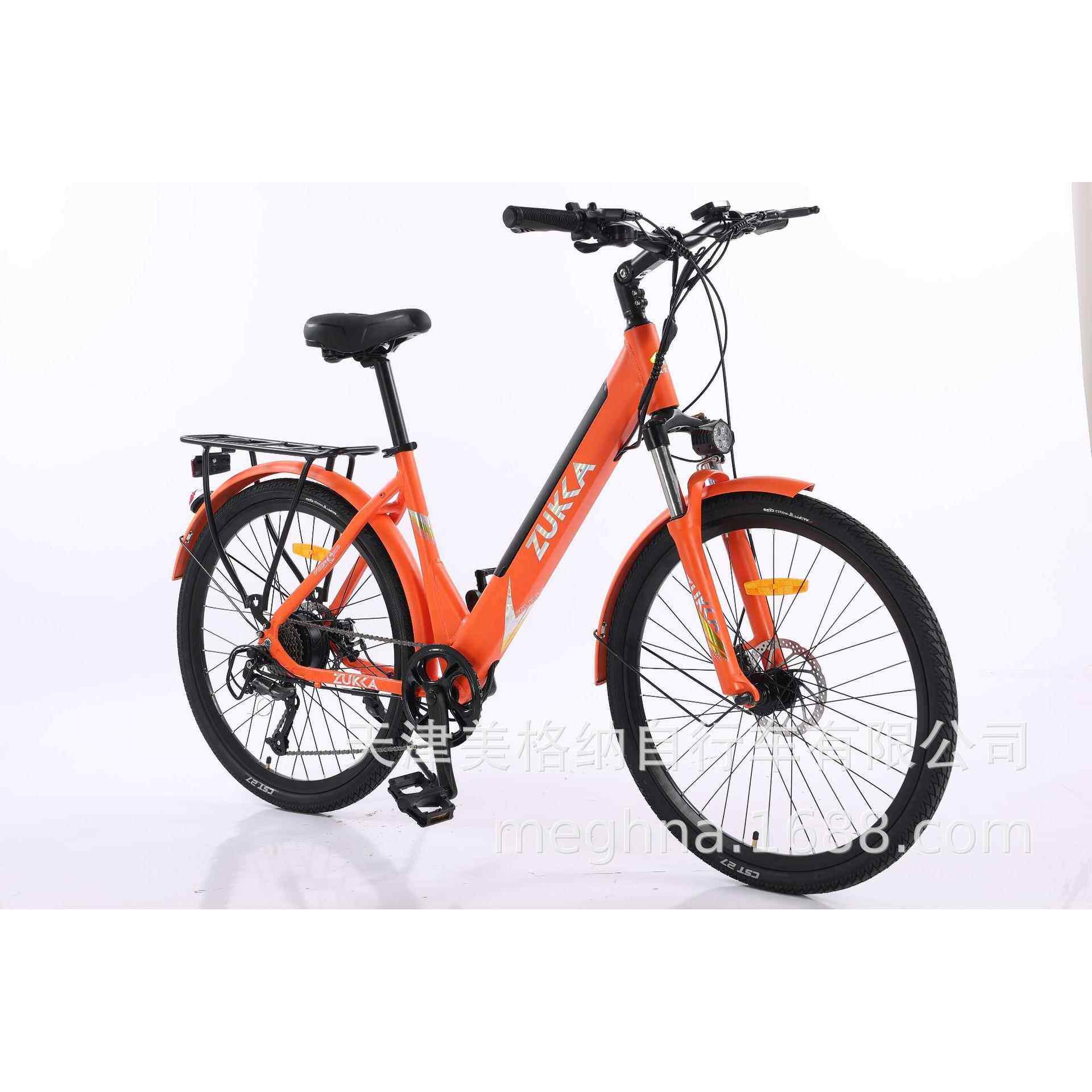 外贸出口26寸9速锂电助力自行车隐藏式电池锂电助力山地