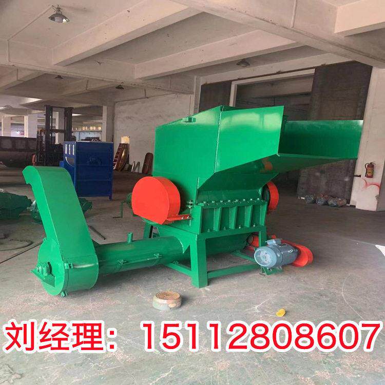 塑料桶废料破碎机机头料薄膜破碎机日杂料粉碎机保险杠破碎机