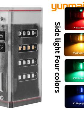 跨境新品LED多功能多光源 荧光外壳数显工作灯带磁铁支持输出手电