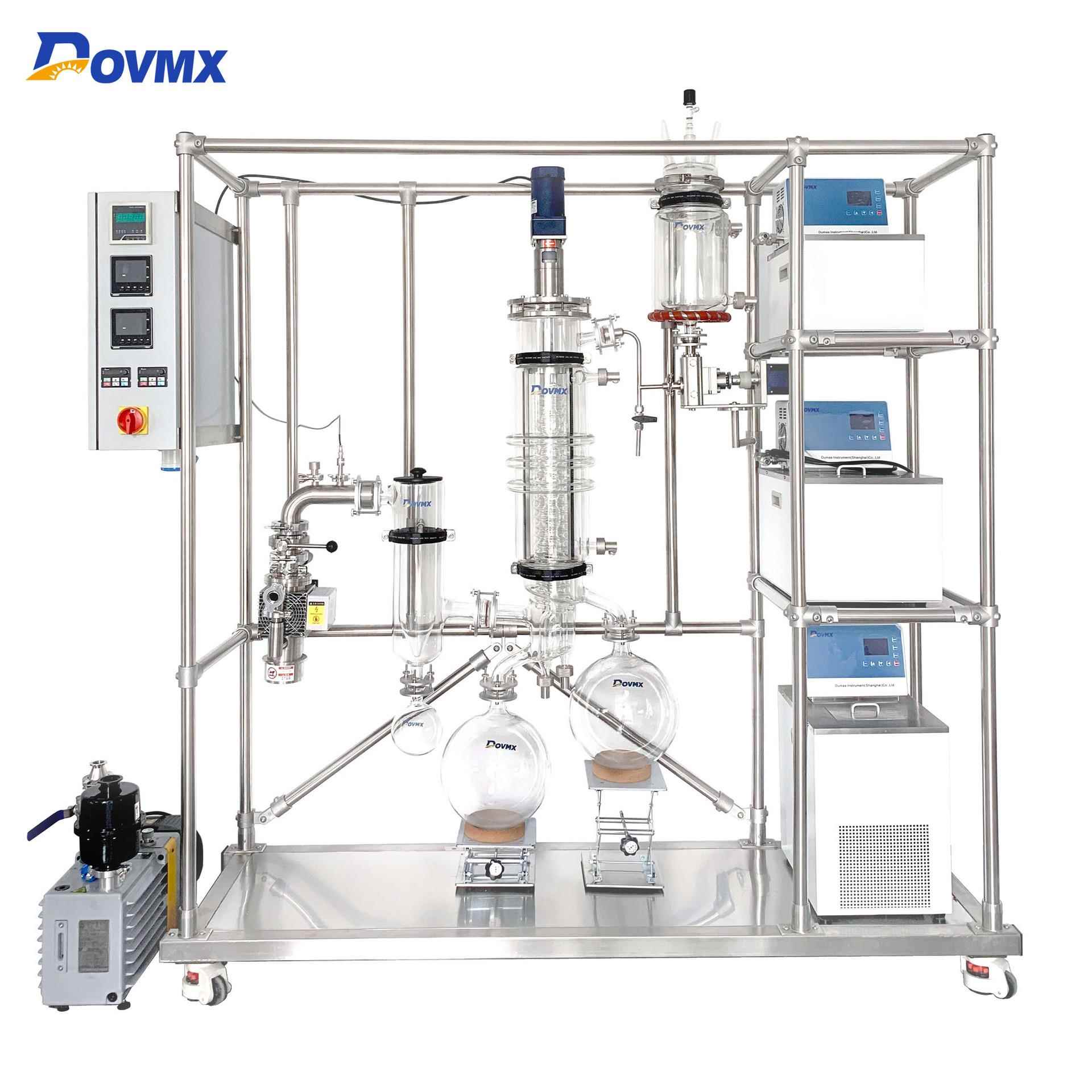 实验室蒸馏仪自动进出料薄膜蒸发器终身维护