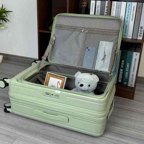 正品德国开行李箱新款超轻大容可量展万向轮扩侧旅行箱