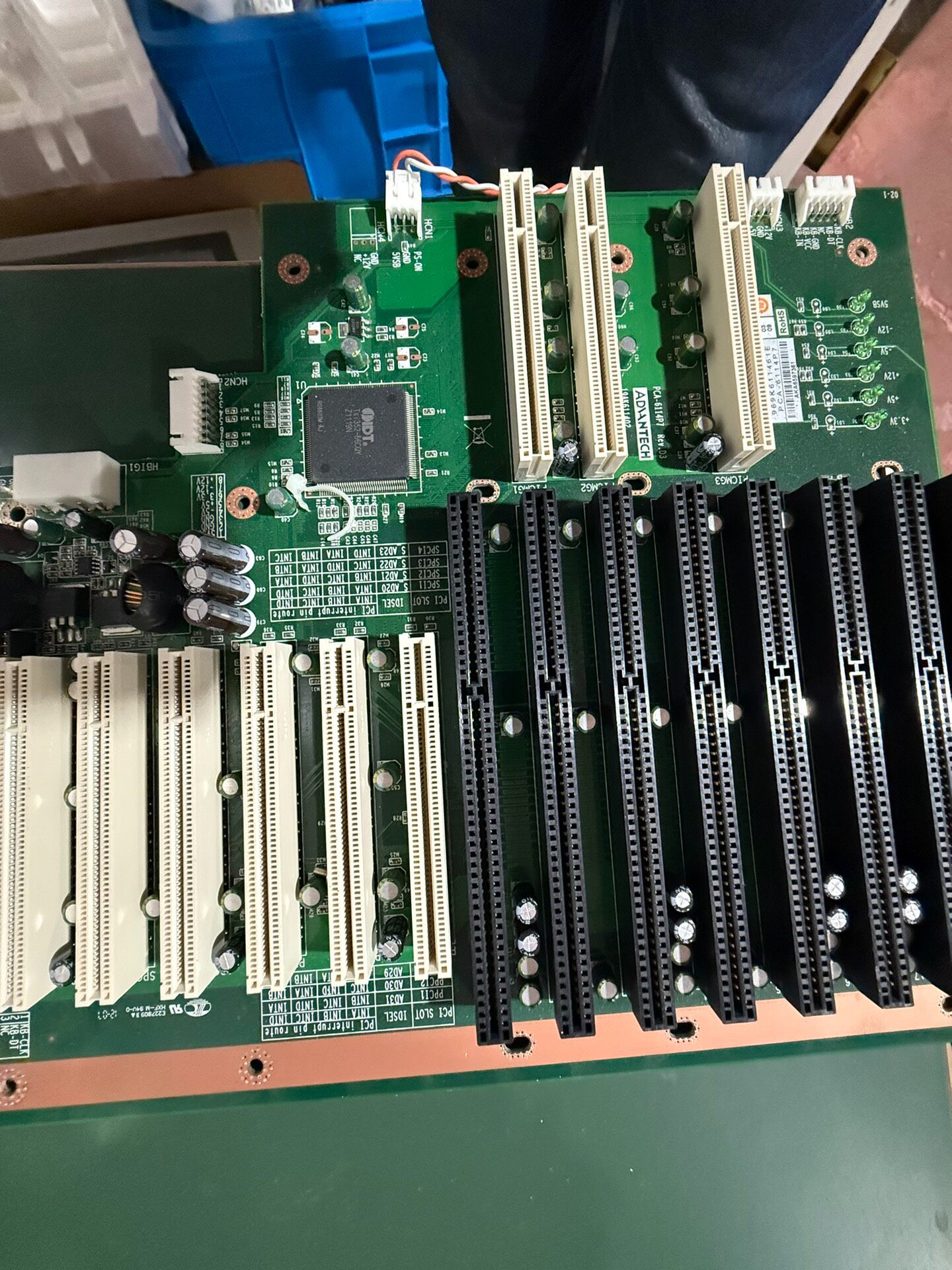 研华工控机底板PCA-6114P7-0D1 REV.D1 D