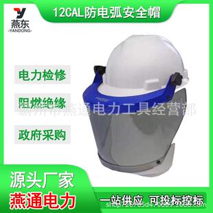 DH08E防电弧安全帽12CAL阻燃绝缘面屏支架阻燃安全帽 HYF