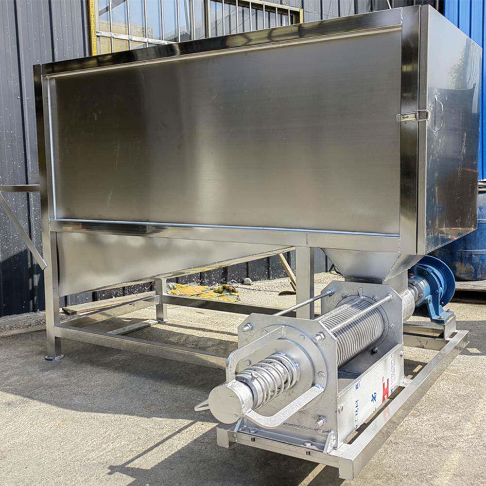 滚筒式牛粪干湿分离机养殖场猪粪固液分离机微滤式粪便脱水机