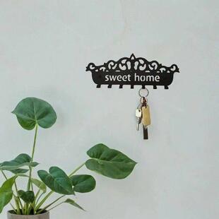 Key Holder Wall Mount Organizer Easy to Install Crown