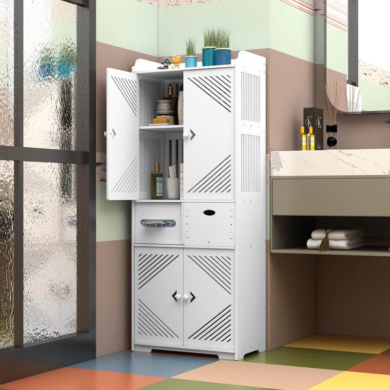 卫生间置物架落地浴室脸盆收纳架厕所洗漱台多功能储物柜马桶边柜,家庭/个人清洁工具,浴室角架/置物架,淘宝优惠券,粉丝福利购,淘宝优惠卷