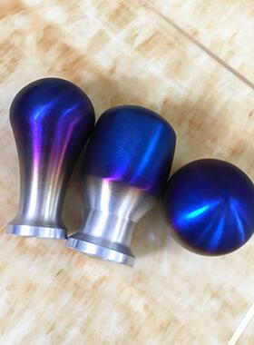 汽车圆球QSP型排头重手感属烤蓝档杆头改装手动通用合挡把金档金