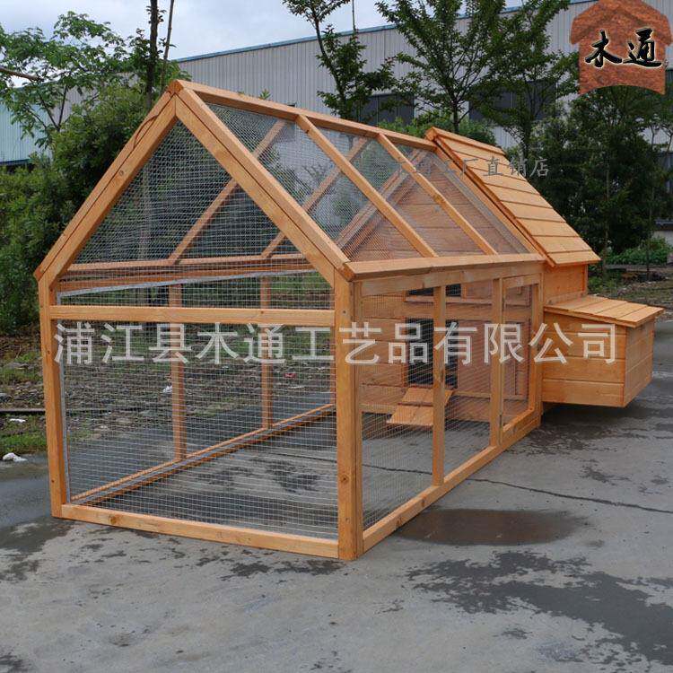 木狗制鸡窝鸡LEL0051-笼鸡鸽屋鸡舍兔窝子兔笼猫别墅笼猫屋屋幼儿
