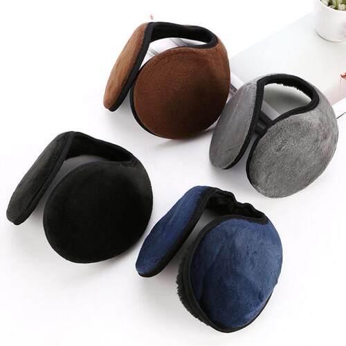 Cotton Earmuffs Soft Thicken HeadBand Plush Ear Cover Muff P