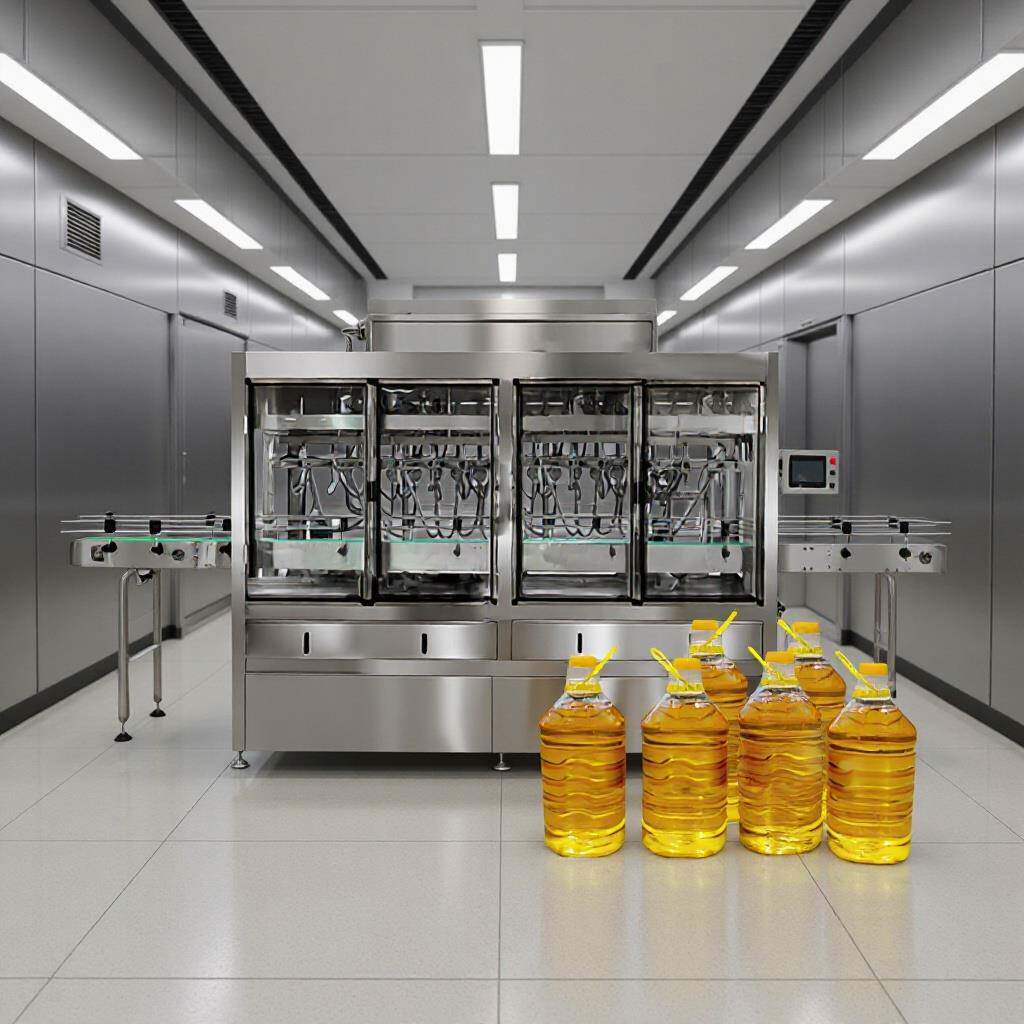 厂家直销液体食用油自动包装机八