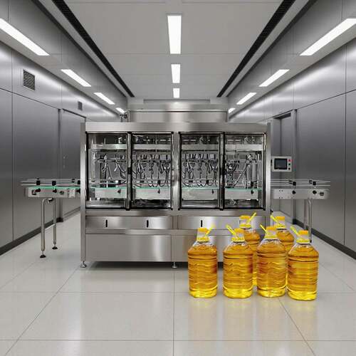 厂家直销液体食用油自动包装机八头灌装机设备适用1L5L水剂物料