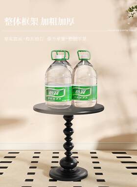 几室铁艺卧意中BG-401古小茶几创床头柜批美式复古客厅边几圆沙发