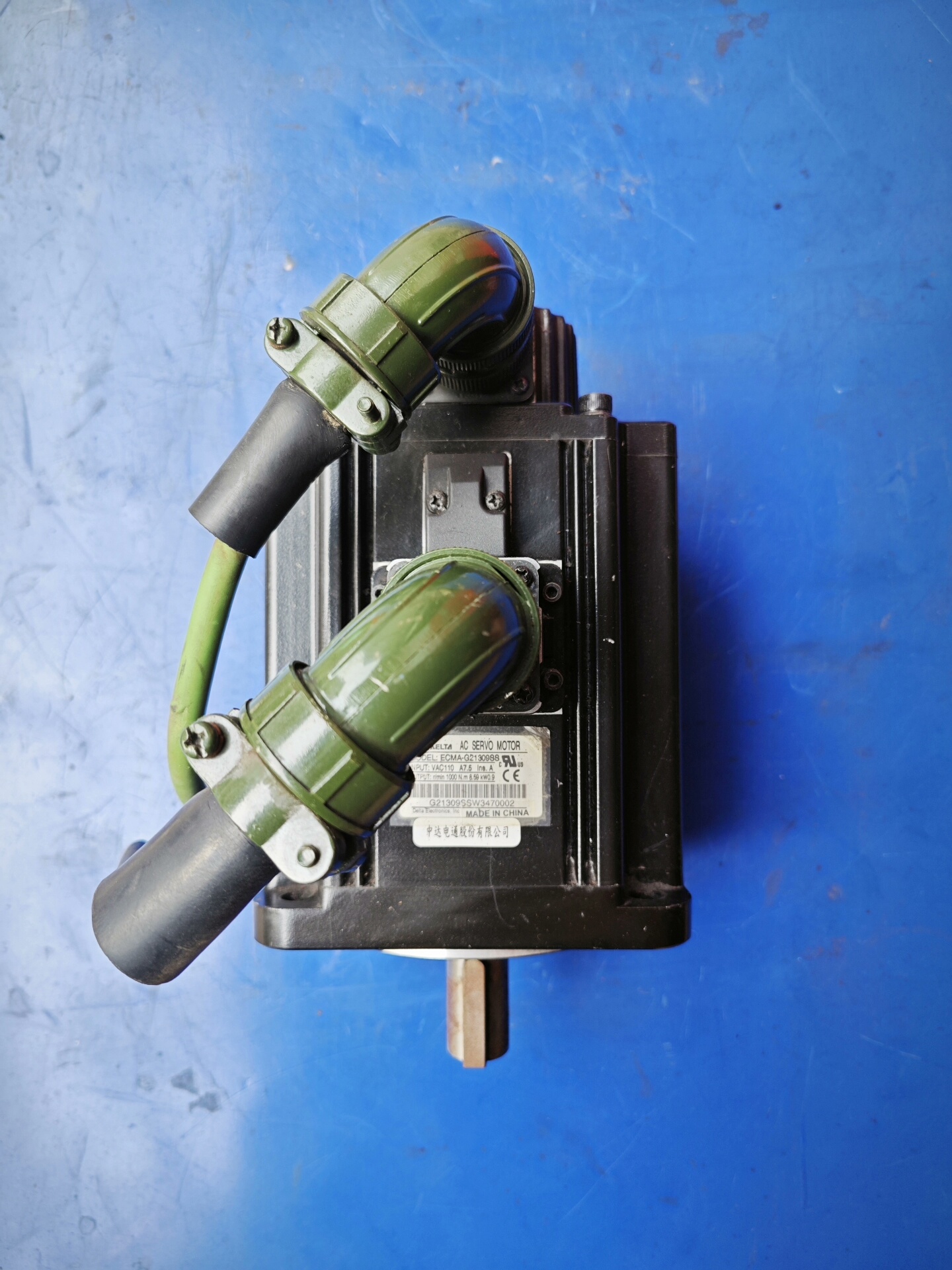 台达伺服电机1KW带刹车