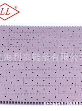塑钢咖啡色输送网带900系列Y-004真空型网带链塑料链板配件