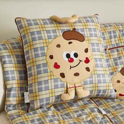 抱枕被子用沙发室办公二合一可收靠纳多功两能抱枕被62155靠枕垫