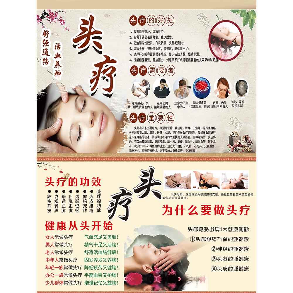 中医养生姜疗洗护挂画理疗馆美容院精油姜疗装饰画海报姜疗的好处