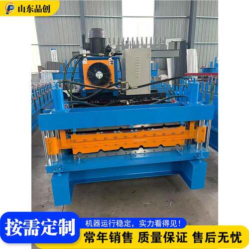 彩钢瓦 竹节瓦冷弯压型设备 Color Steel Tile Forming Machine