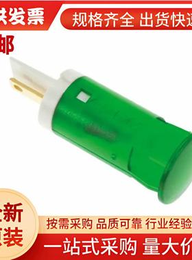 QS121XXHG220 APEM 绿色LED面板指示灯, 220V, 3mA, 12mm安装孔