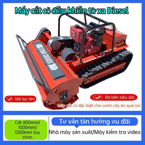 柴油遥控割草机Máycắtcỏđiềukhiểntừxabằngdiesel