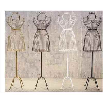 铁艺特道式 具欧模特服装道具架 婚庆华夏艺阁婚纱服装展模示架