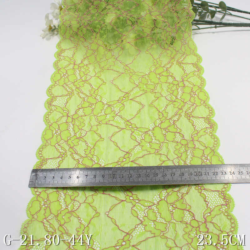 服装花朵散轻薄点式花边23cm复古家辅料弹力蕾丝纺蕾丝双色隆唐