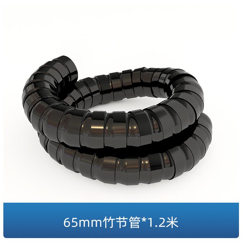 酷柏万向竹节管烟雾净化器配件亚克力透明罩铝合金罩方形罩75cm管