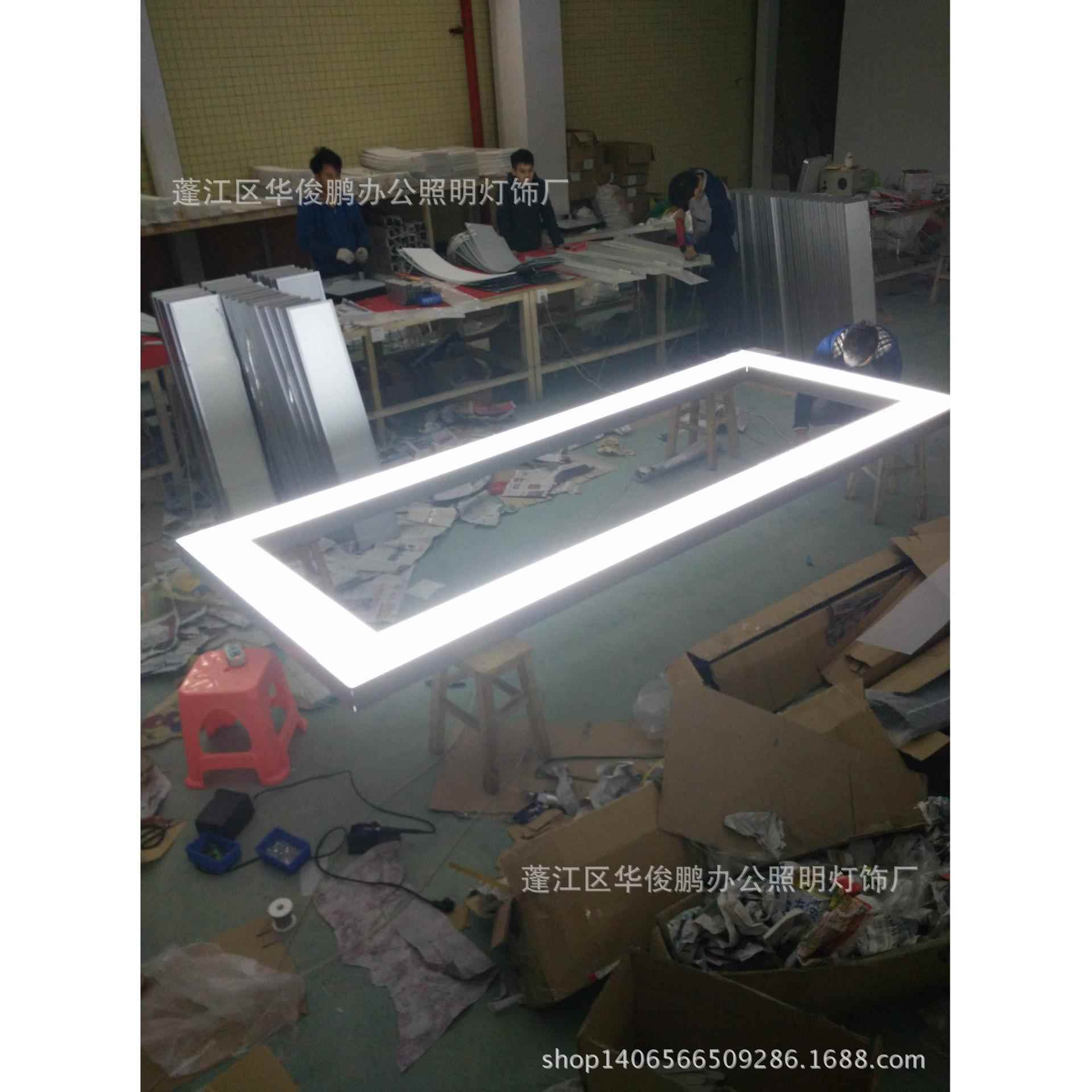 厂家直销led格栅灯 创意办公室 会议室吊线灯 铝材吊线灯 工业风