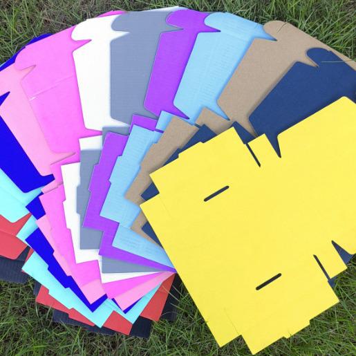 特硬彩色大飞机盒纸盒小批量批发小号黑色正方形打包飞机盒子现货