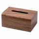 南美胡桃木纸巾盒实木中式 办公室家用客厅抽纸盒可印logo