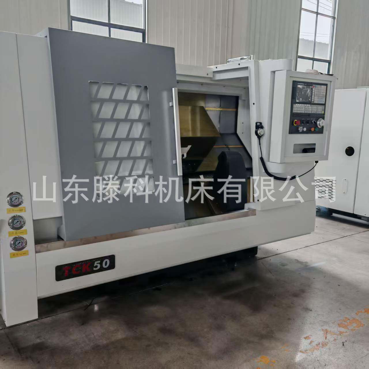 数控斜车床TCK6340/6340S/6350 主轴精度高换刀快 45°斜床身车铣