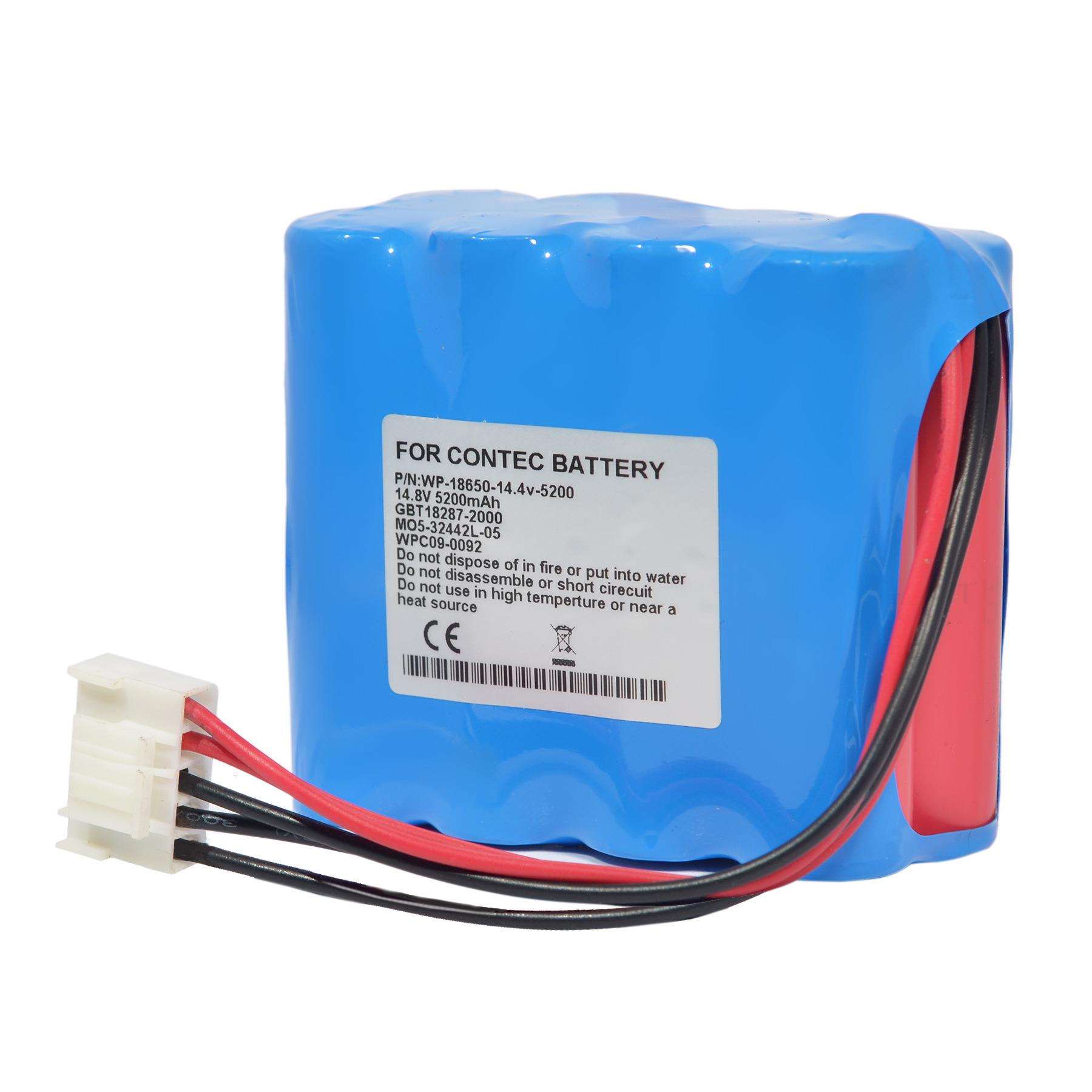 适用 中旗 ZONCARE JHT-99F-00 ,ZQ-1212 心电图机电池