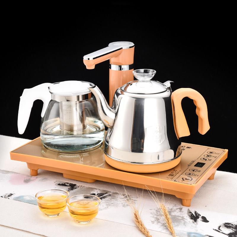 全自动上水电热烧水壶茶台一体抽水泡茶具专用电磁泡茶炉机茶几煮