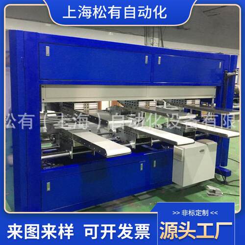 自动海绵弹簧 床垫套袋机 防火布套套装机 床垫生产线