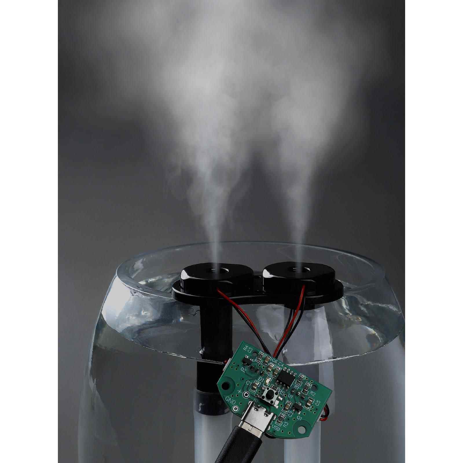 双喷雾头USB空气加湿器雾化模块驱动电路板配件绿植宠物开关控制