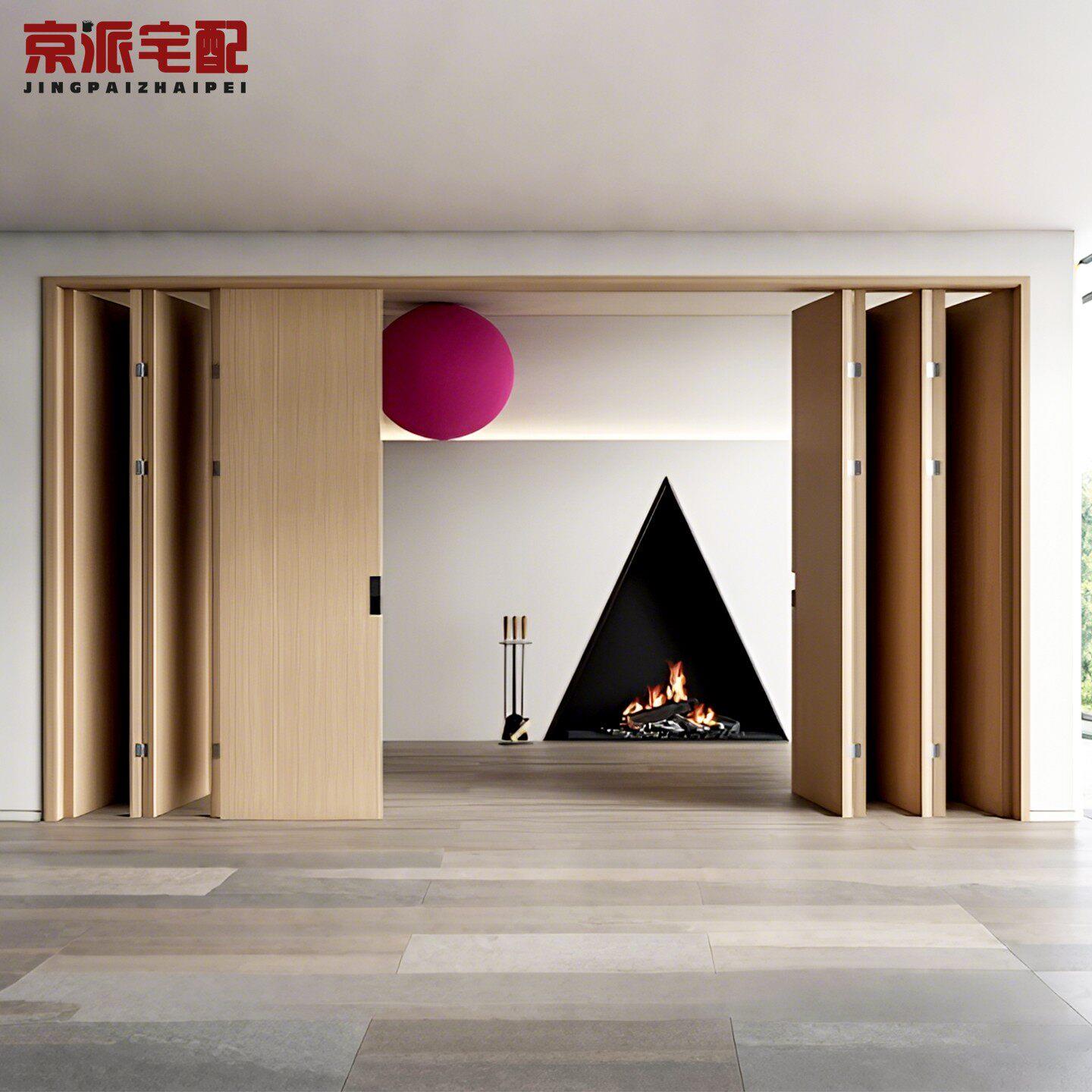 折叠门隔断门实木门隐形门客厅阳台吊轮门移门拉门卧室门隔断门