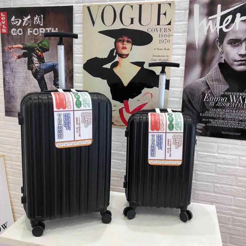 高档出口日本，耐刮耐磨，超寸轻纯Pc行李2机箱0寸登万向轮静音小