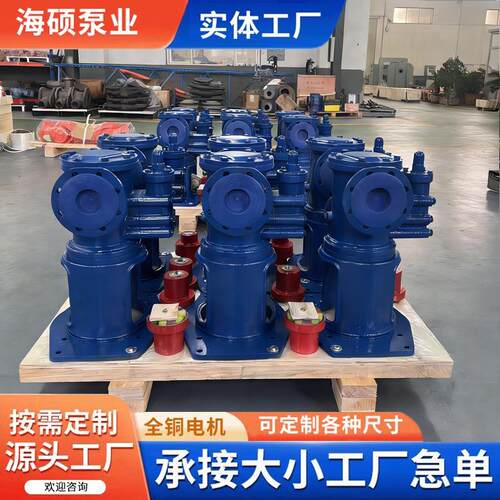 3GC50*2浸没式三螺杆泵水电站调速器设计液压装置配套液压螺杆泵