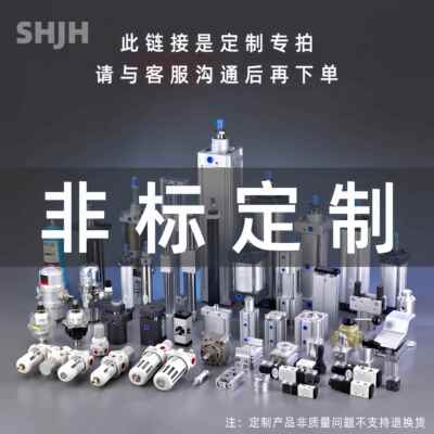 SHJH定制各种非标气缸SAU MIJ MAJ PBJ SDAT SCJ MDJ大型气缸油缸