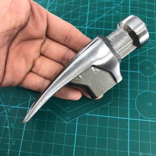羊角锤头木工锤子高碳钢锻造锤子头木工工具圆头榔头带磁可吸钉子