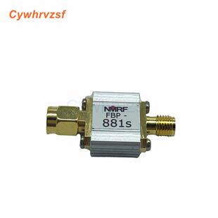 MHzGSM900专用SAW带通滤波器 881 868 895 SMA接口 27MHz带宽